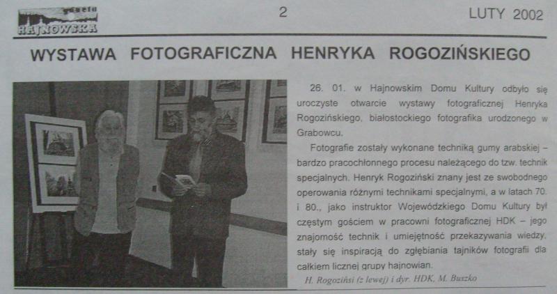 Gazeta Hajnowska nr.2 , II.2002